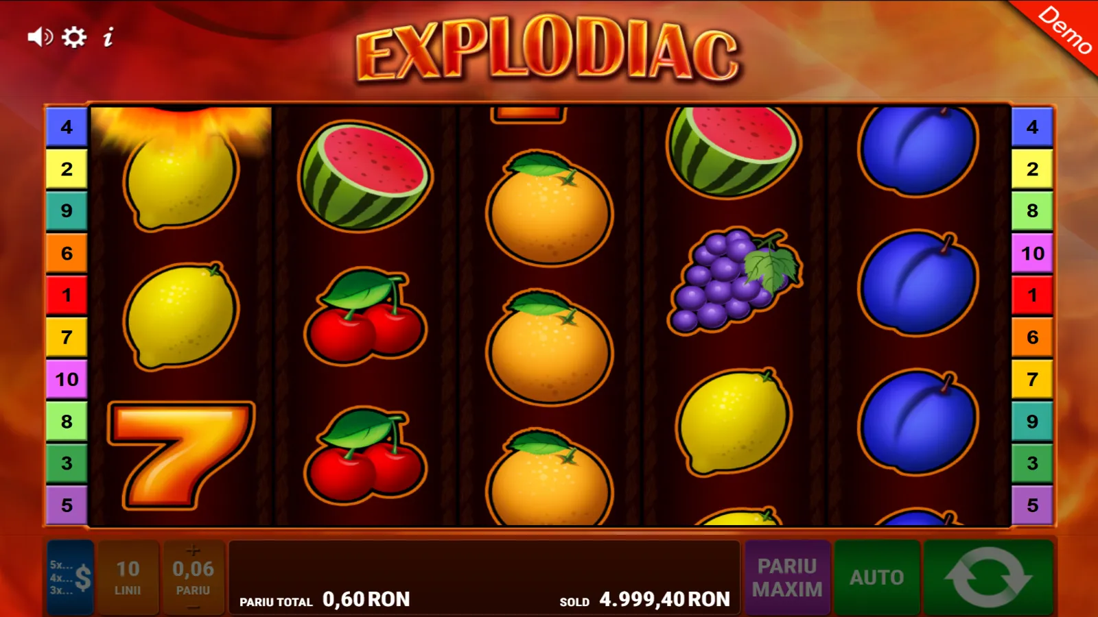Explodiac Demo GamePlay