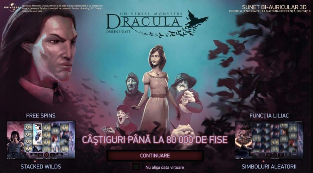 Păcănele online de groază Dracula foto