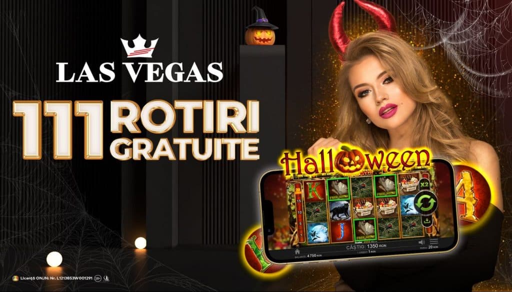 Las Vegas rotiri gratuite la cazino de Halloween
