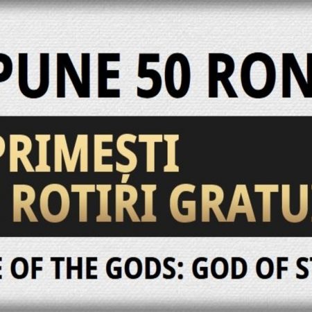 Depune 50 RON și ai 200 Rotiri Gratuite la Age of the Gods