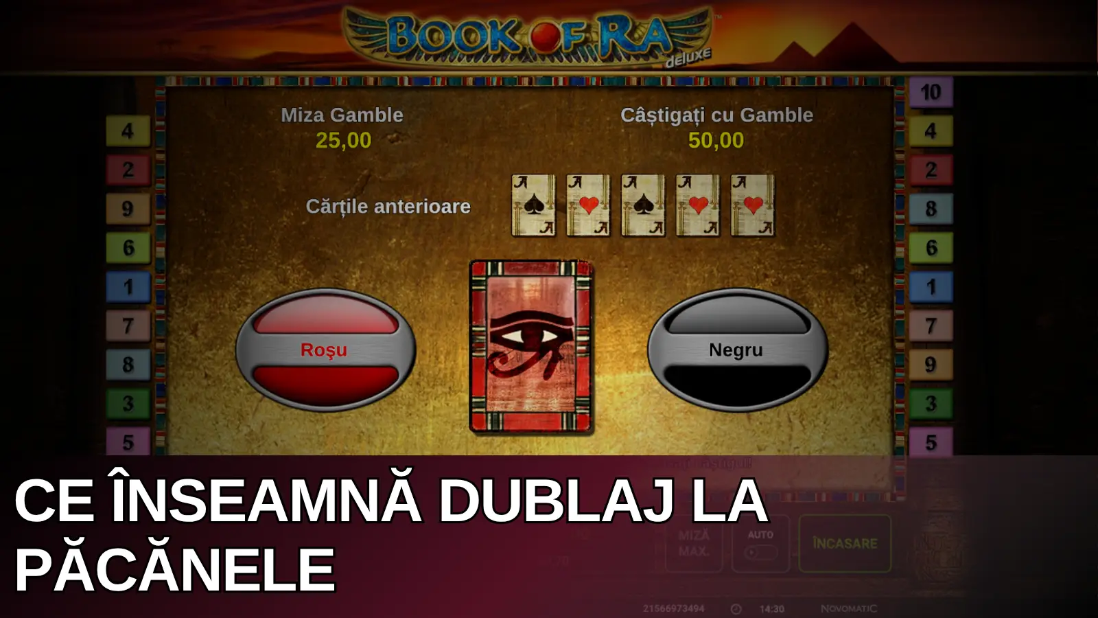 Ce înseamnă dublaj la păcănele