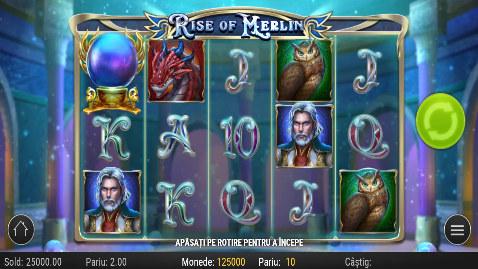 Rise of Merlin Demo GamePlay