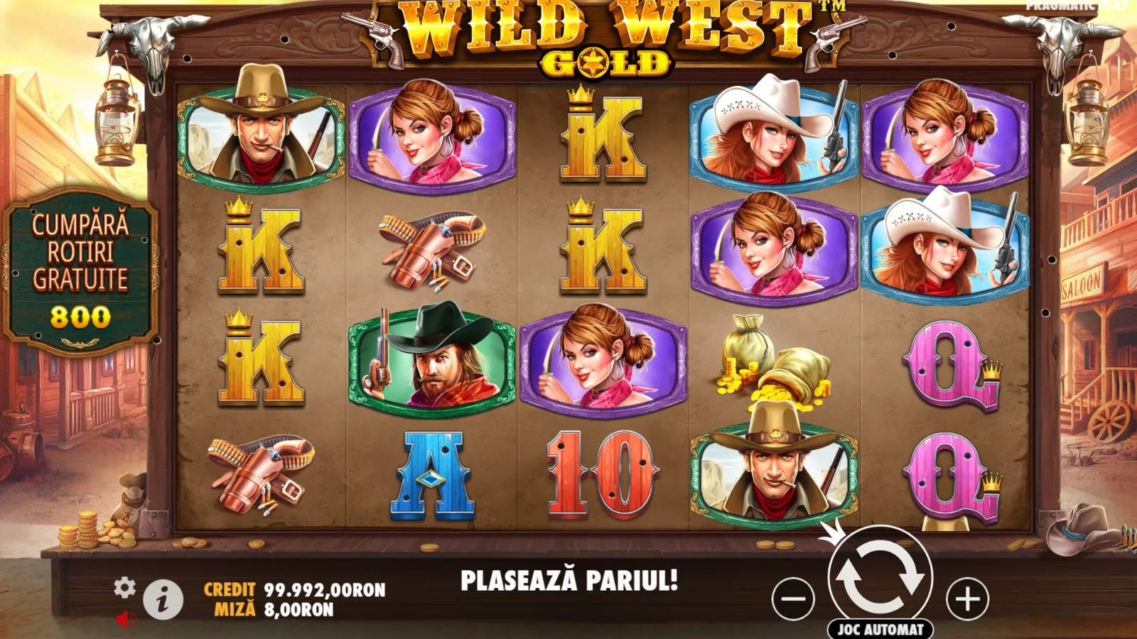 Wild West Gold Gratis Demo Online GamePlay