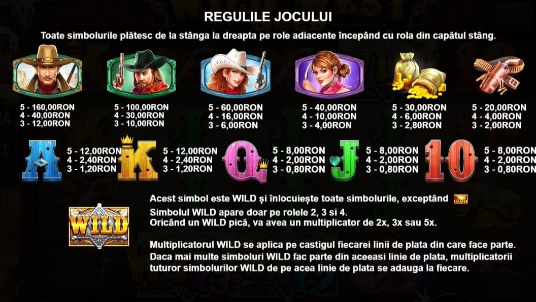 Wild West Gold păcănele gratis