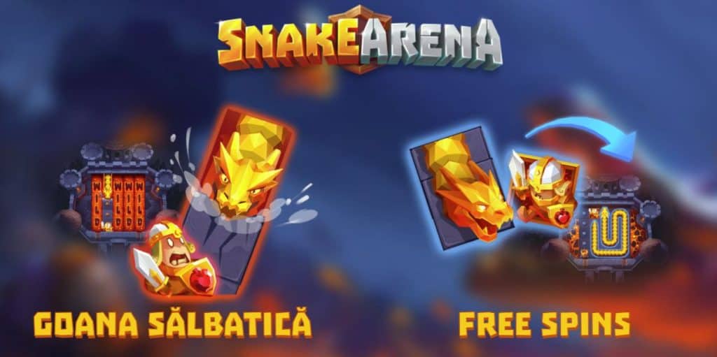 Păcănele gratis Snake Arena
