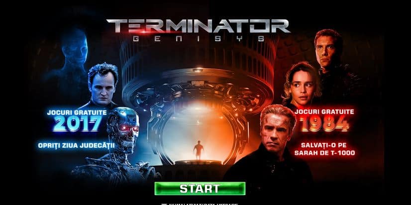 Jocul ca la aparate Terminator Genisys