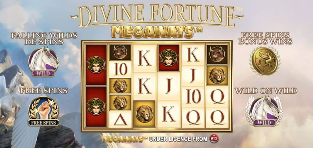 Păcănele gratis Divine Fortune Megaways