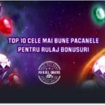 Top 10 cele mai bune păcănele pentru rulaj bonusuri