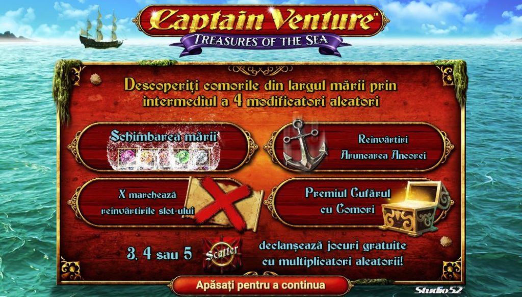 Captain Venture Treasures of the Sea