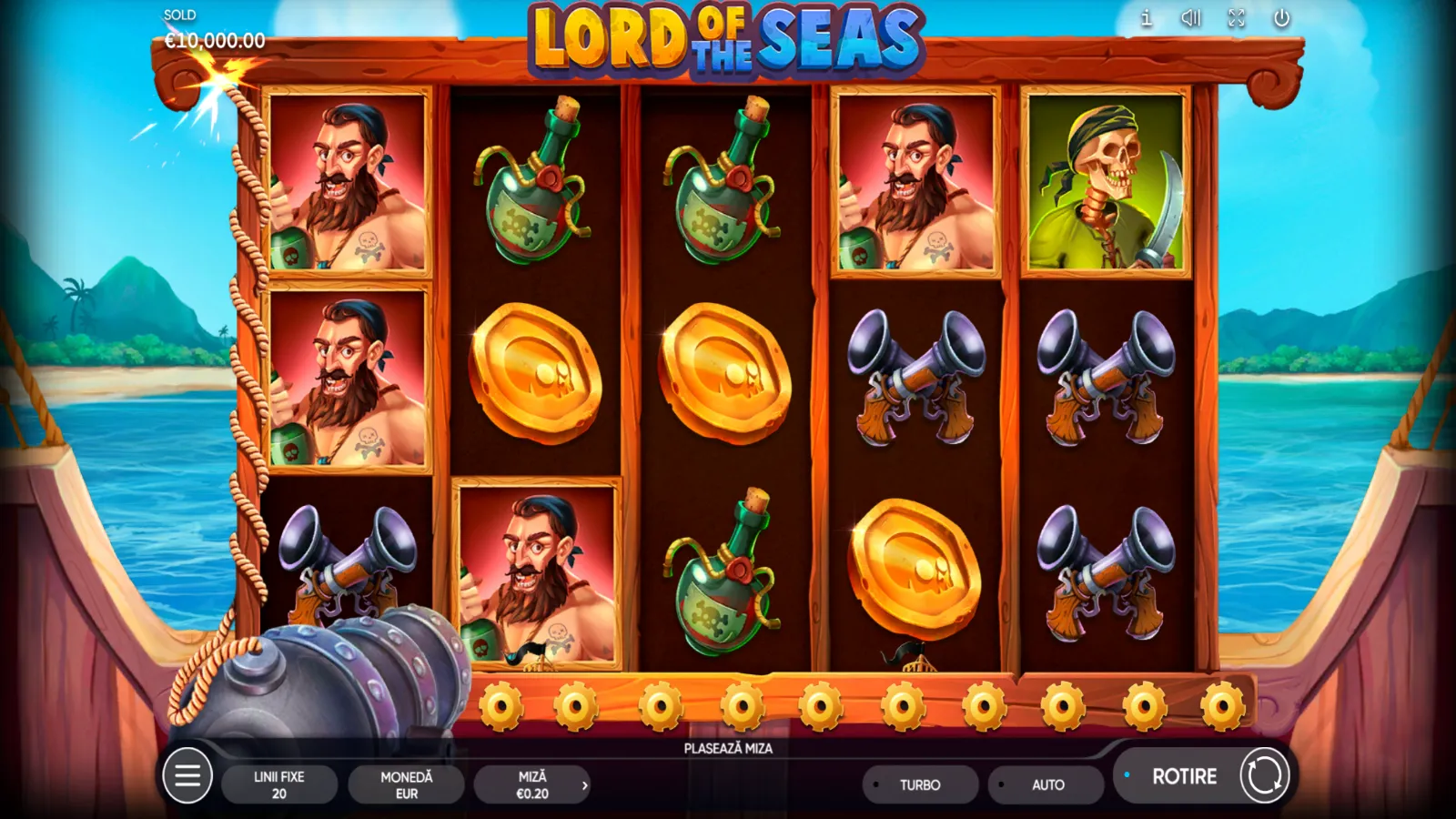 Păcănele cu Pirați Lord of the Seas