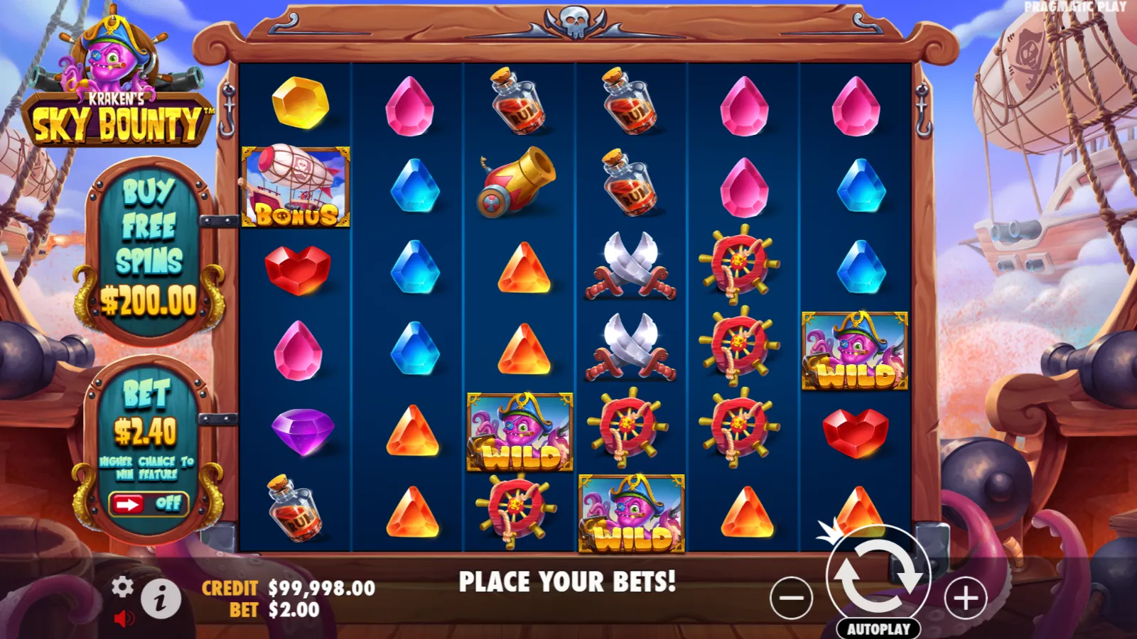 Păcănele cu Pirați Sky Bounty