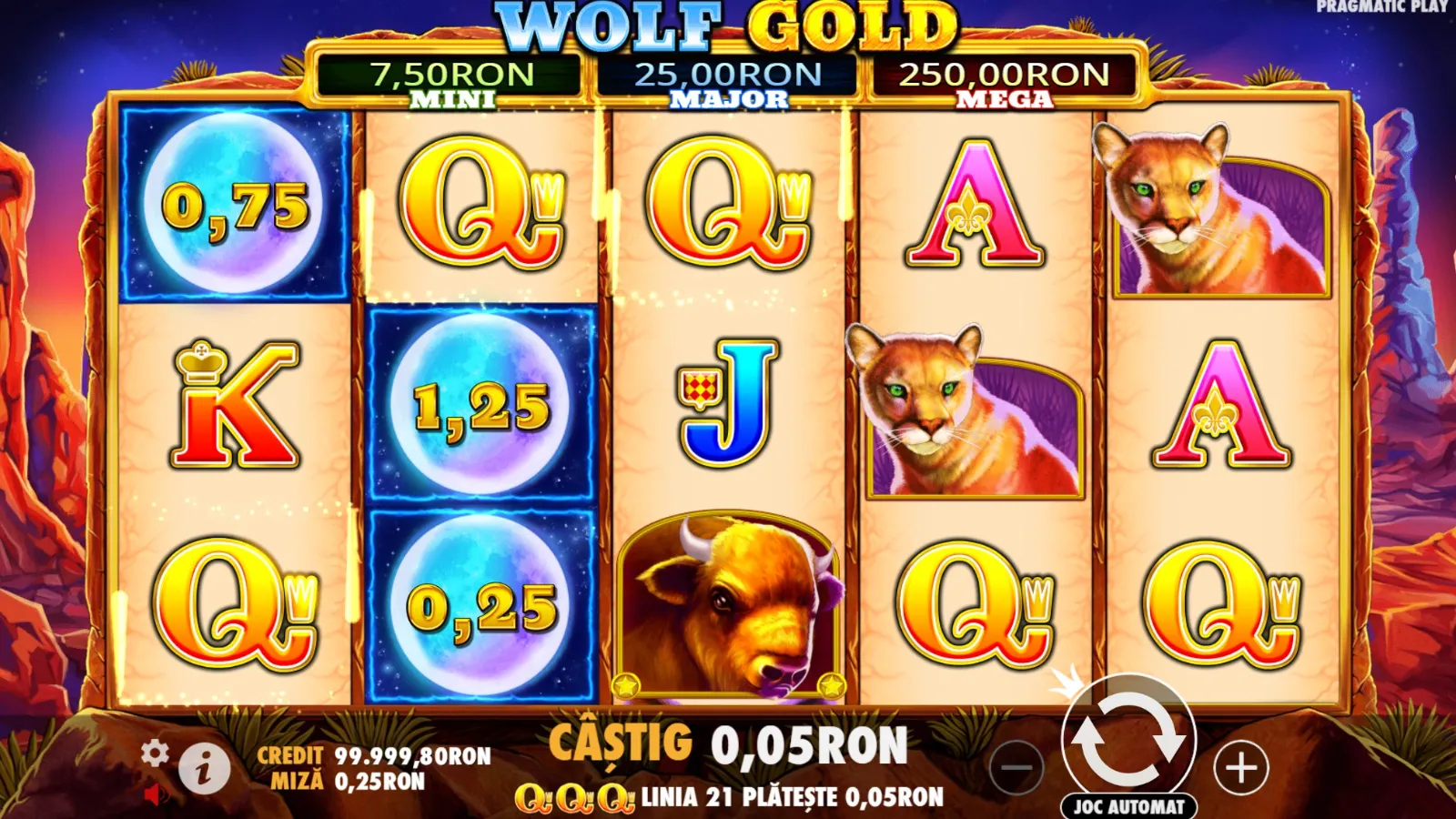 Wolf Gold Demo Gratis Online GamePlay