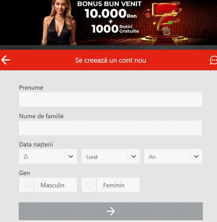 înregistrare Winbet Casino