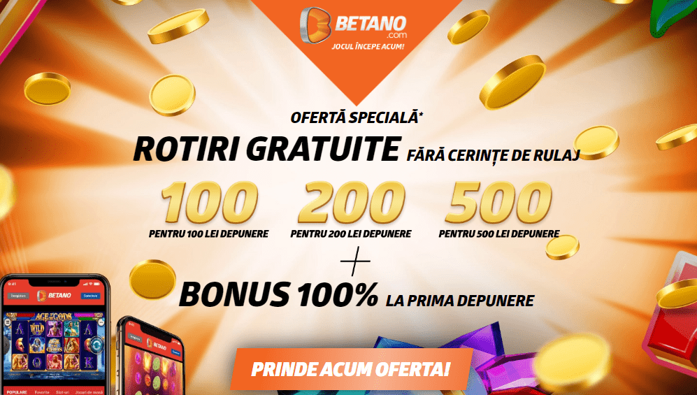 9 Bonusuri la cazino online Romania recomandate