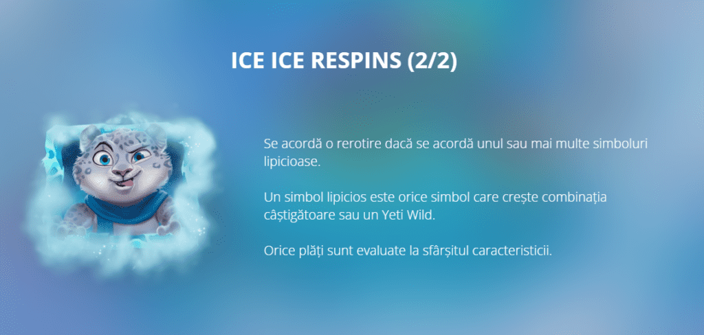 Păcănele noi Ice Ice Yeti