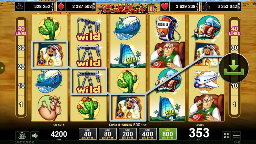 Păcănele EGT Oil Company II Pacanele Gratis si Jocuri ca la Aparate