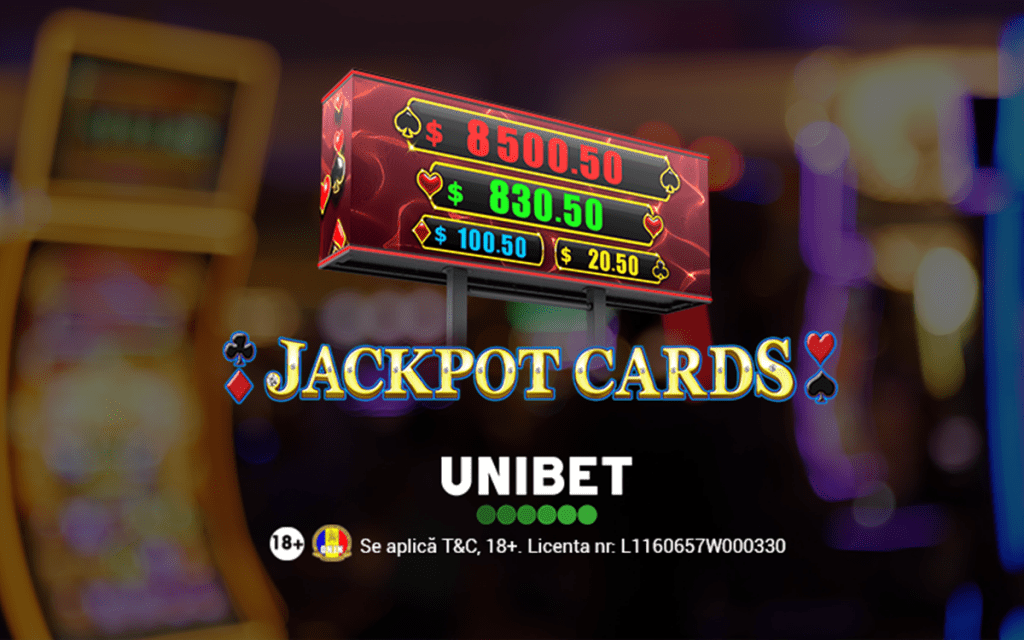 Unibet Cazino are multe sloturi cu jackpot progresiv