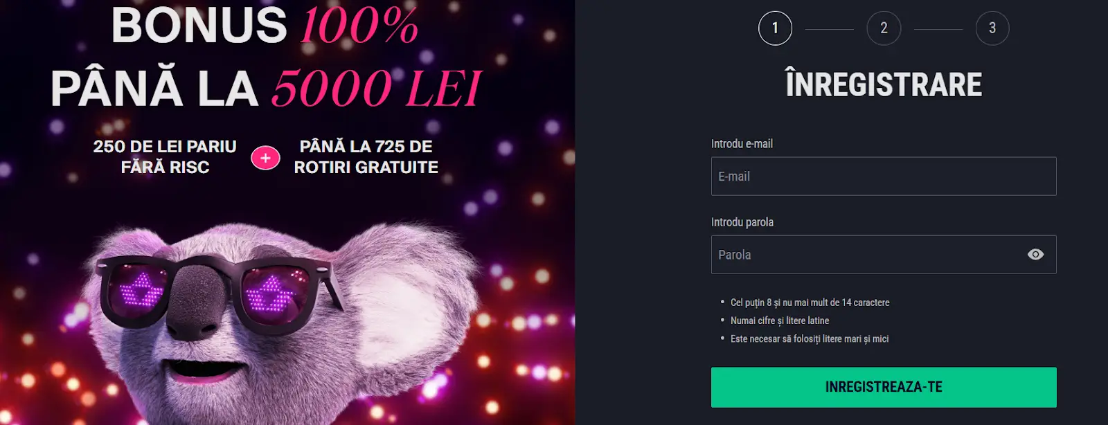 înregistrare Favbet Casino 2025