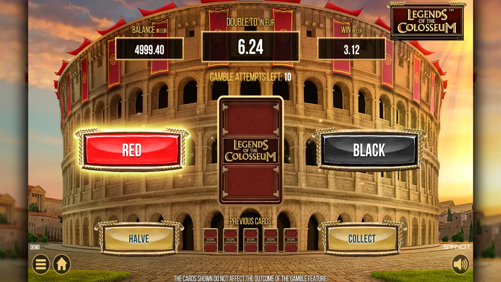 Legends of the Colosseum Megaways Demo Gamble