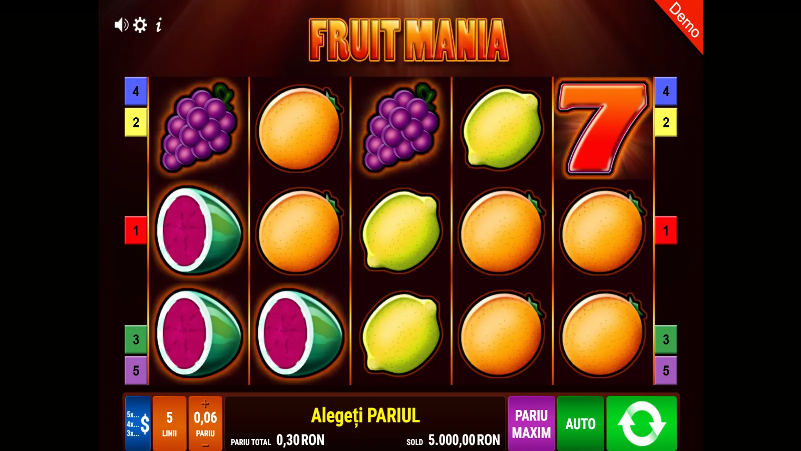 Fruit Mania Gratis GamePlay