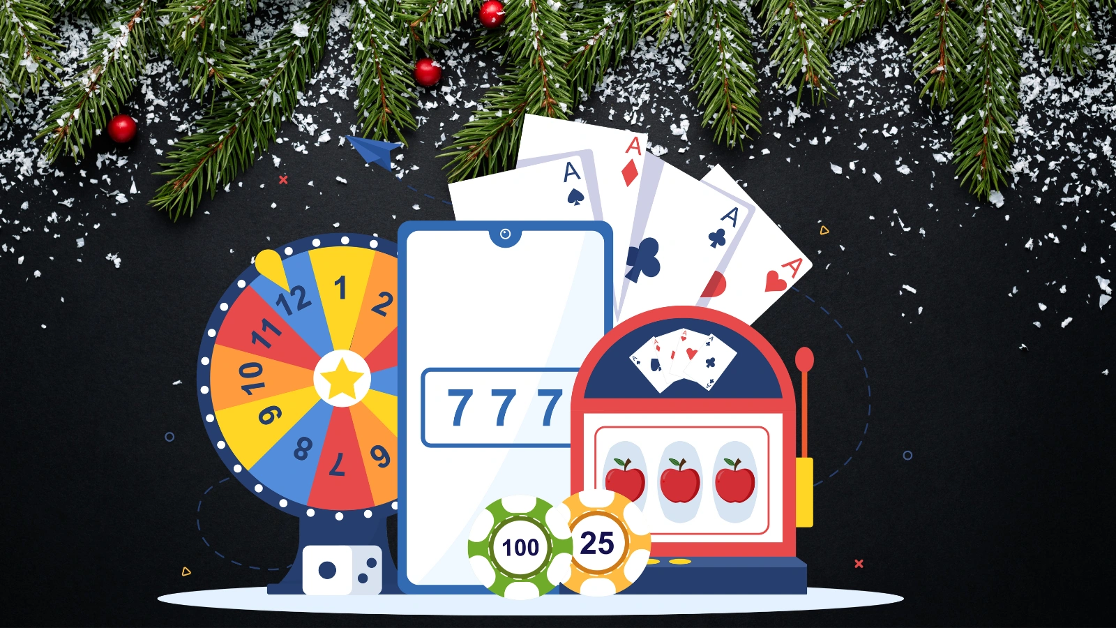 Păcănele de Crăciun