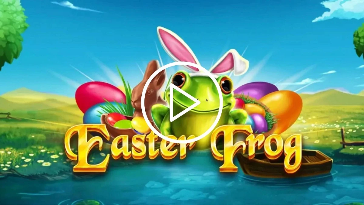 Easter Frog – păcănele de Paște cu broaște