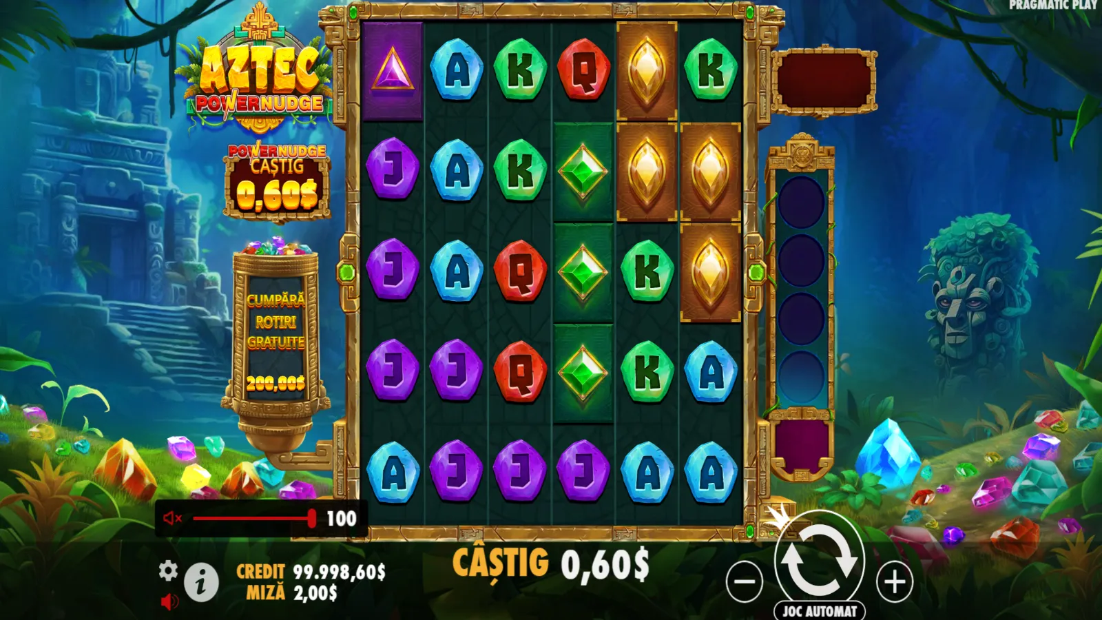 Aztec Powernudge Gratis GamePlay