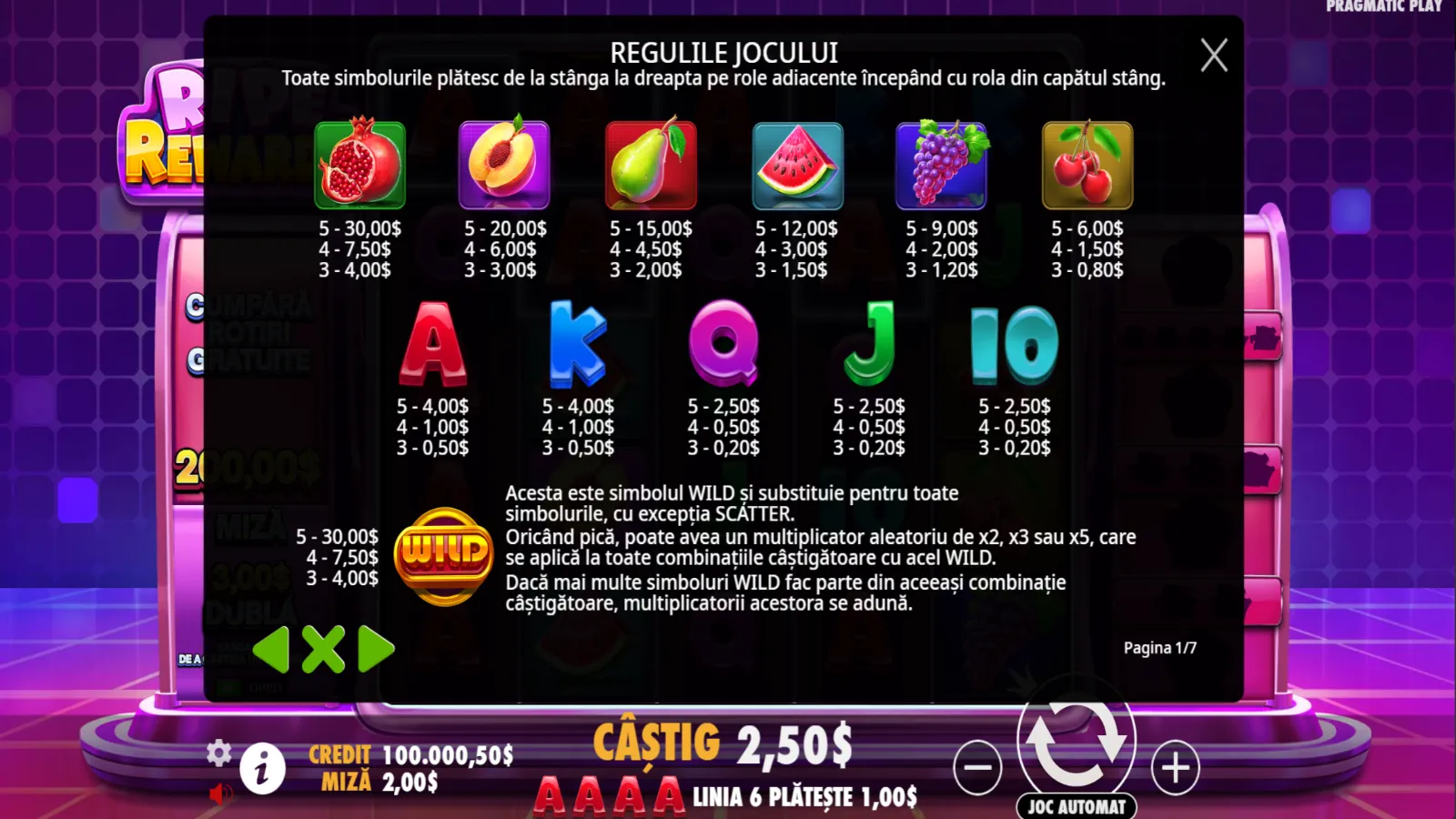 Ripe Rewards Demo Simboluri