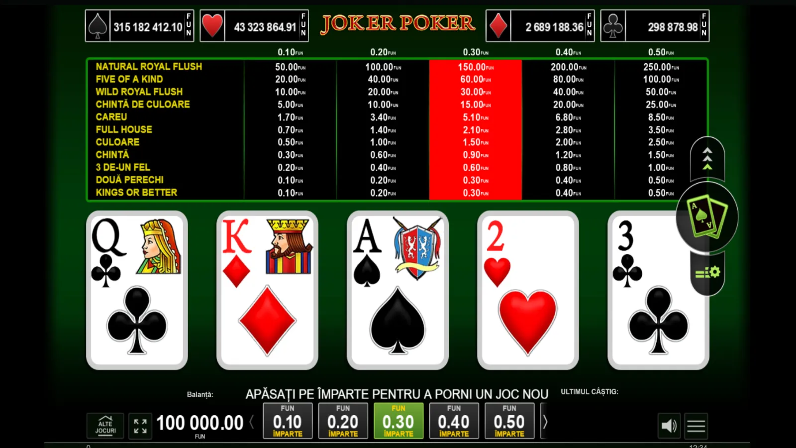 Joker Poker Demo GamePlay