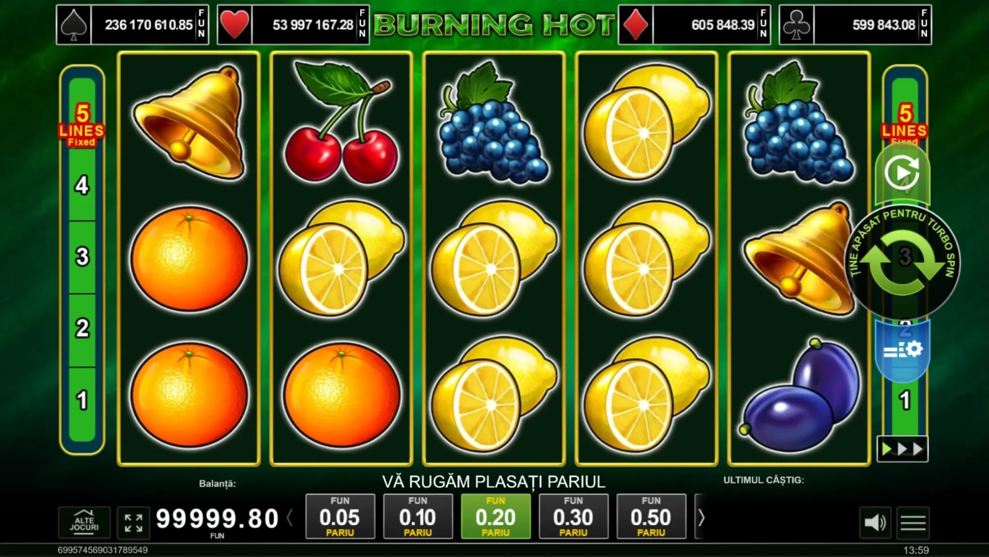 Burning Hot Gratis GamePlay 2025