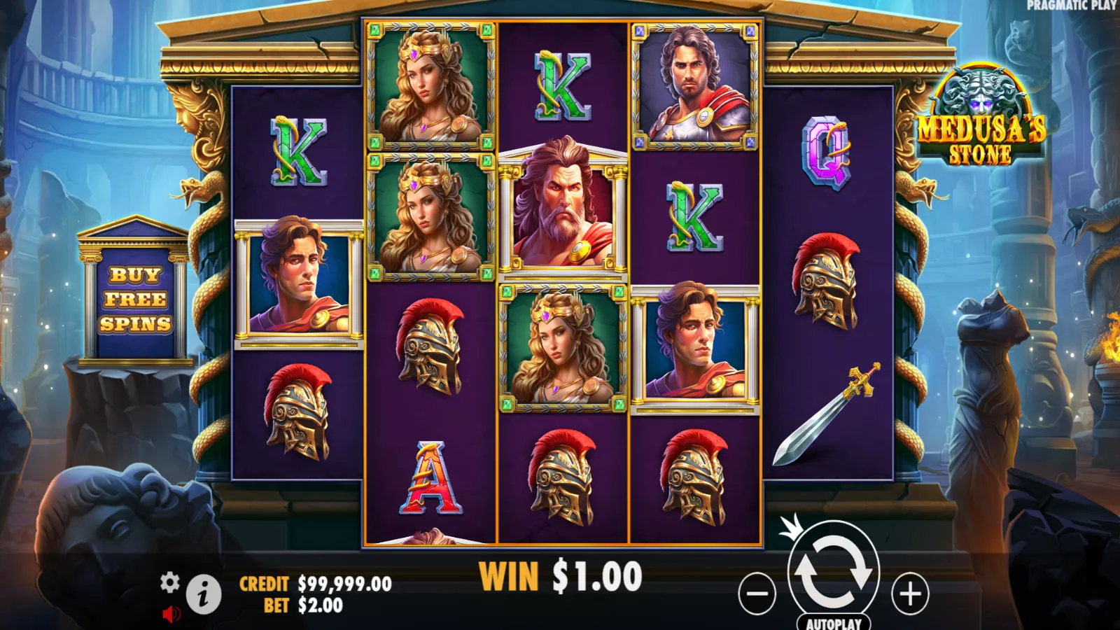 Medusa’s Stone Demo GamePlay