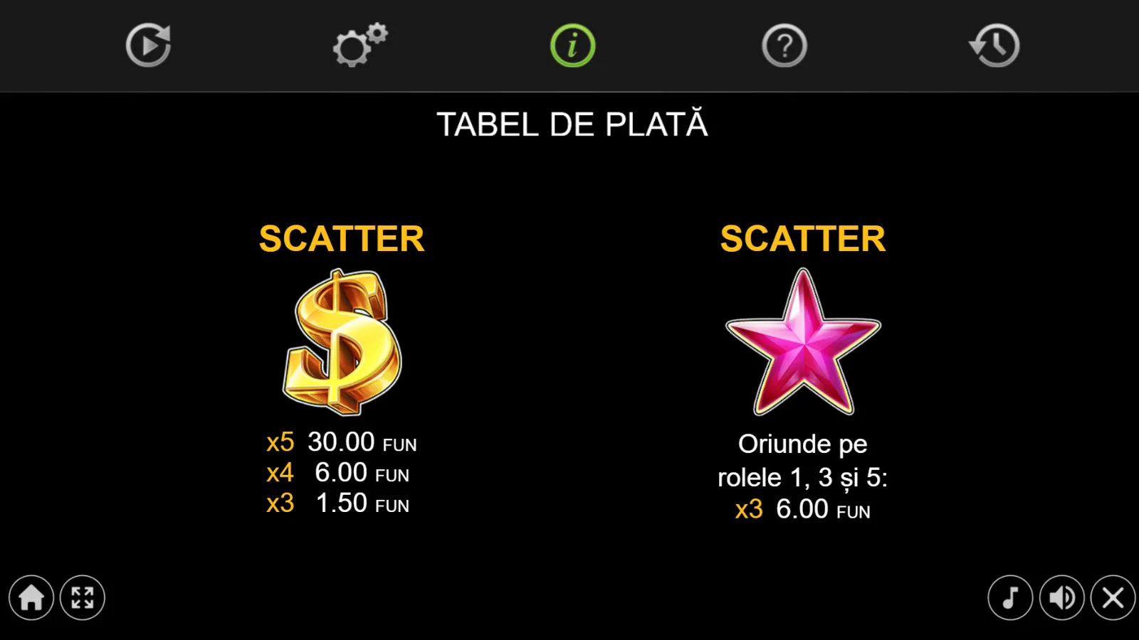 Extra Crown Classic Demo Simboluri