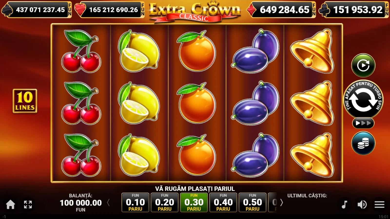 Extra Crown Classic Demo