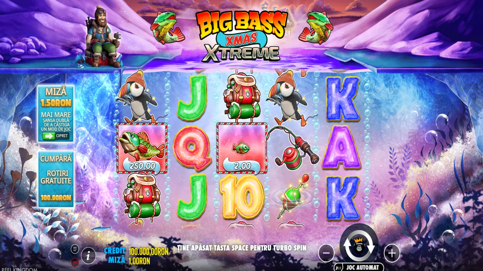 Big Bass Xmas Extreme Demo GamePlay