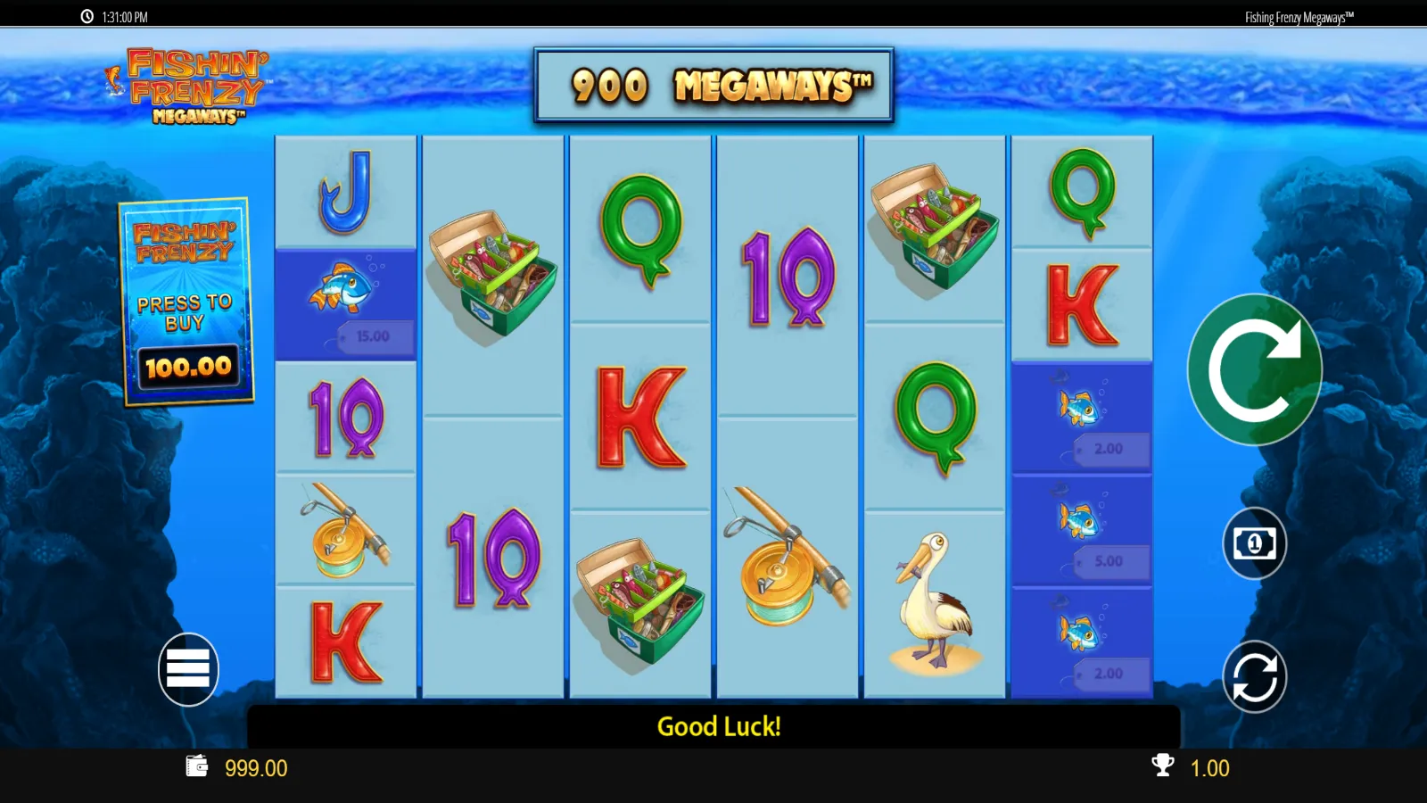 Fishin' Frenzy Megaways - Păcănele cu Pești