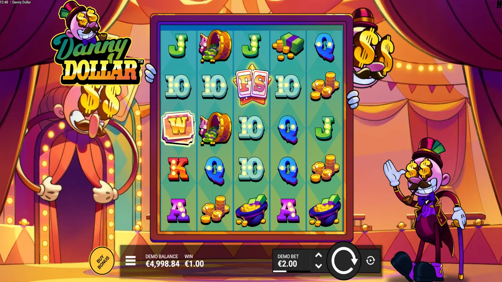 Danny Dollar Demo GamePlay