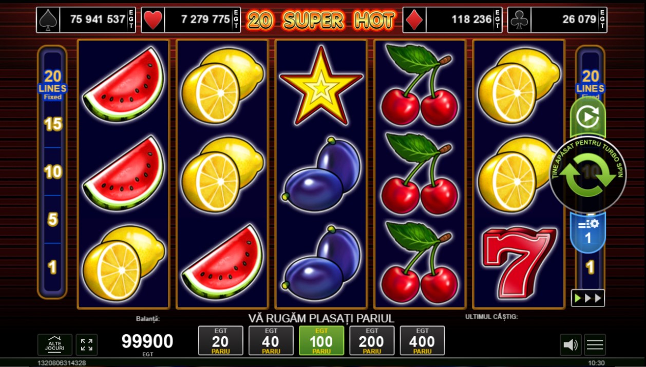 Pacanele Gratis 20 Super Hot GamePlay