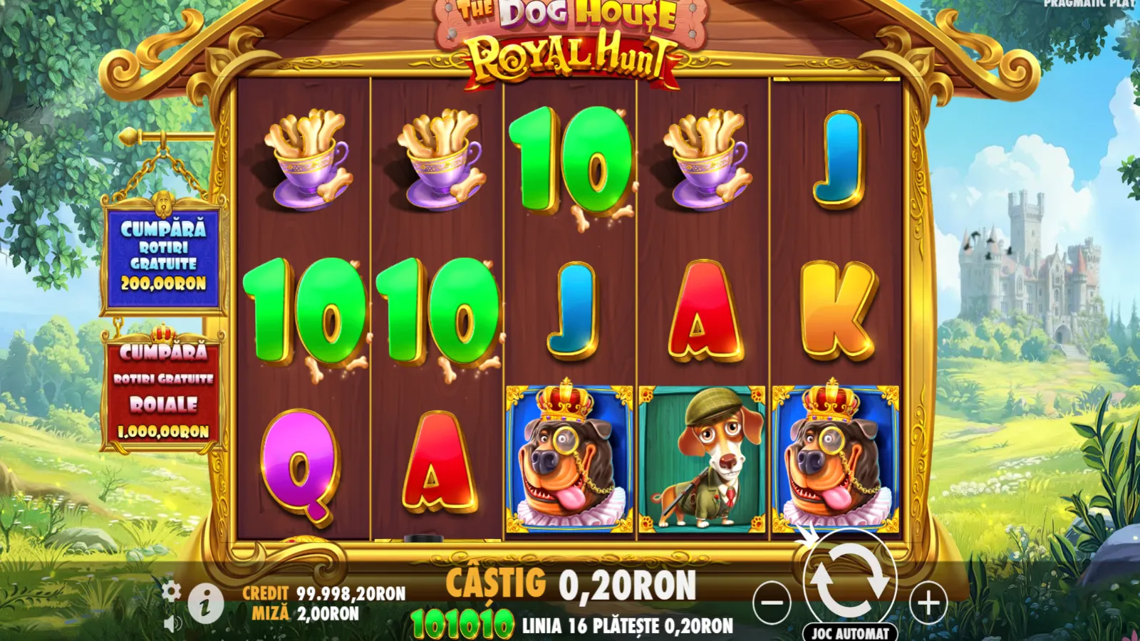 The Dog House Royal Hunt Gratis GamePlay