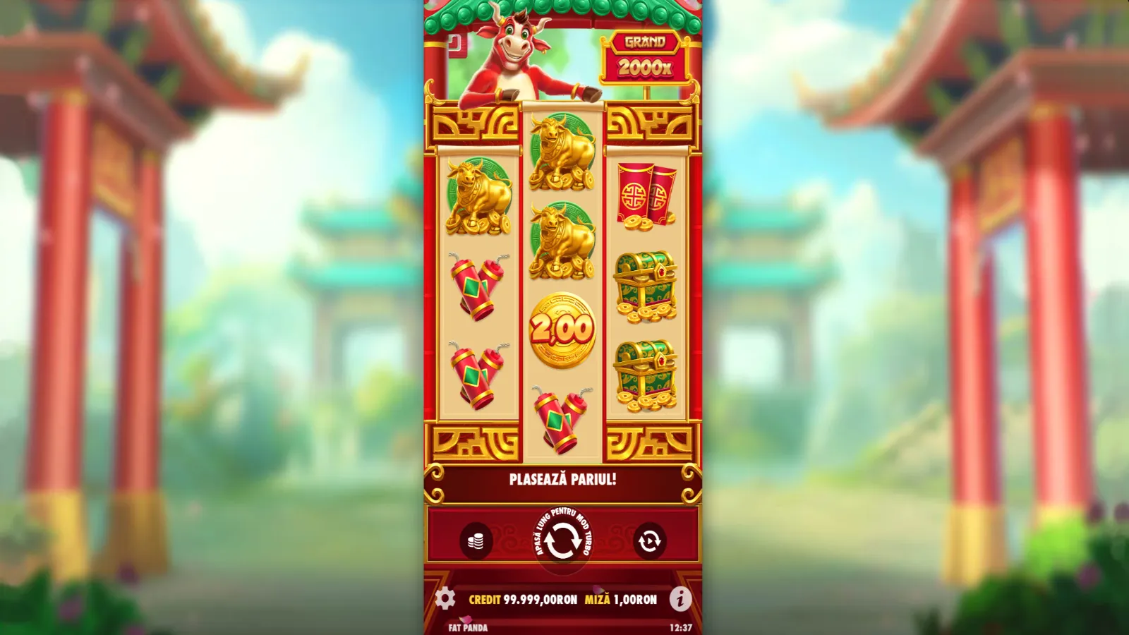 Touro Sortudo Demo GamePlay