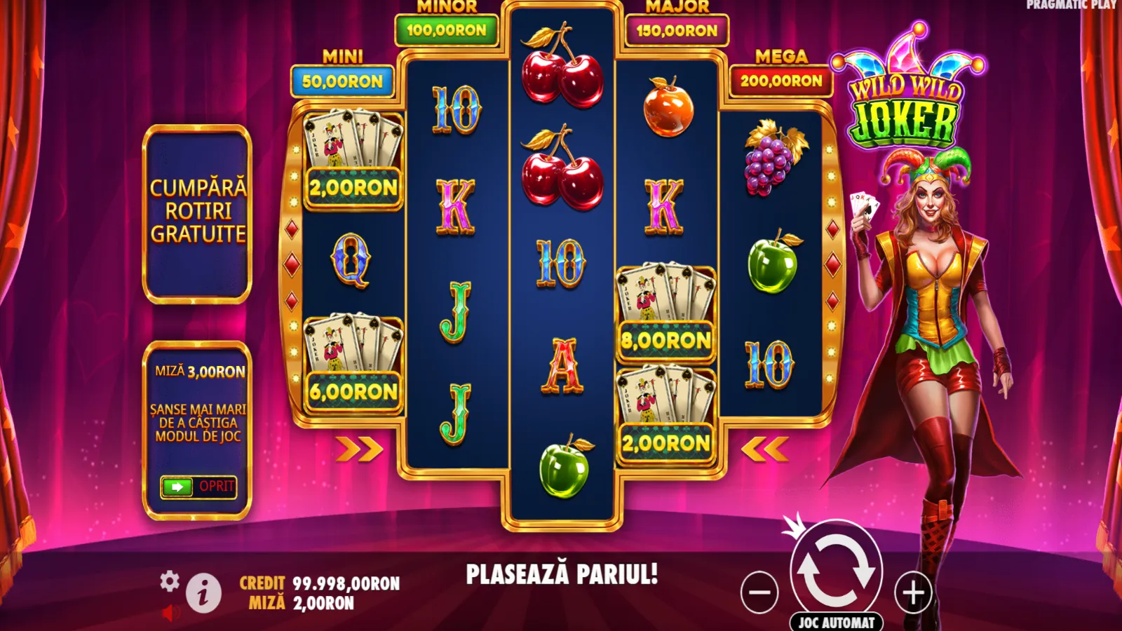 Wild Wild Joker Gratis GamePlay