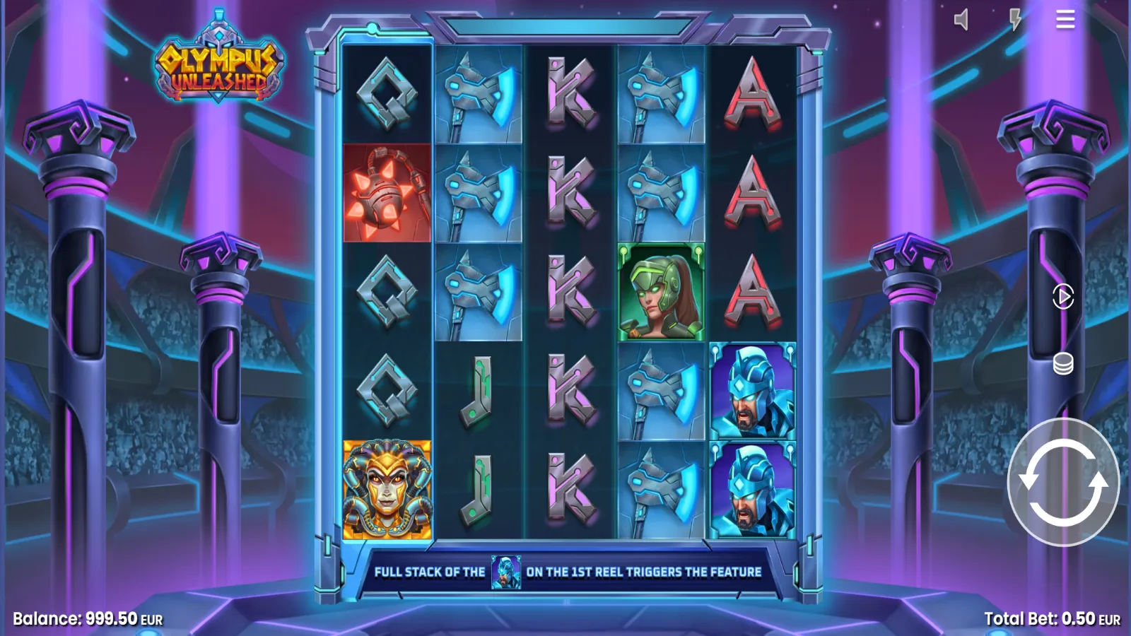 Olympus Unleashed Gratis GamePlay