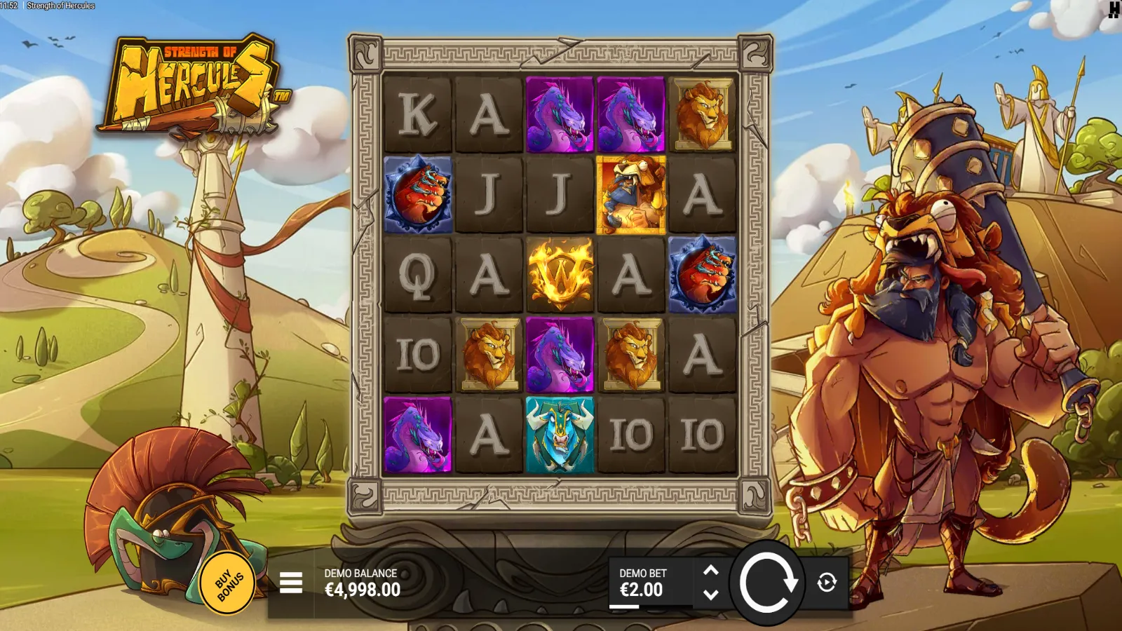 Strength of Hercules Demo GamePlay