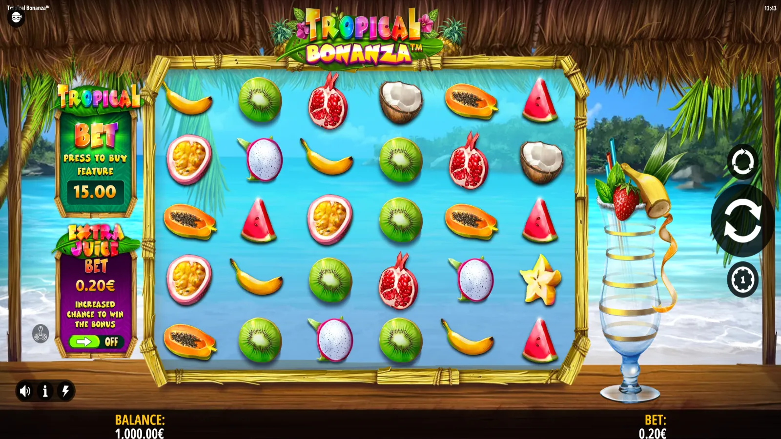 Tropical Bonanza Demo