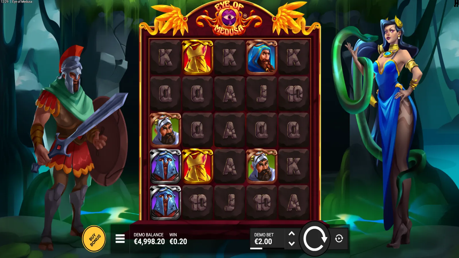 Eye of Medusa Demo GamePlay