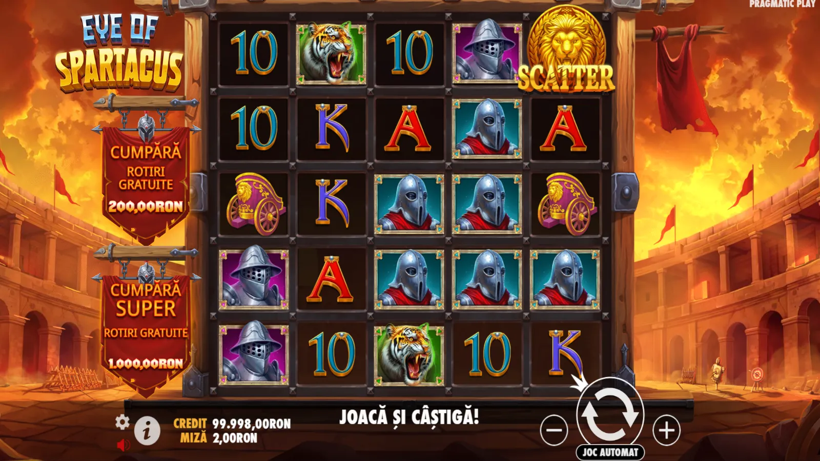 Eye of Spartacus Demo GamePlay