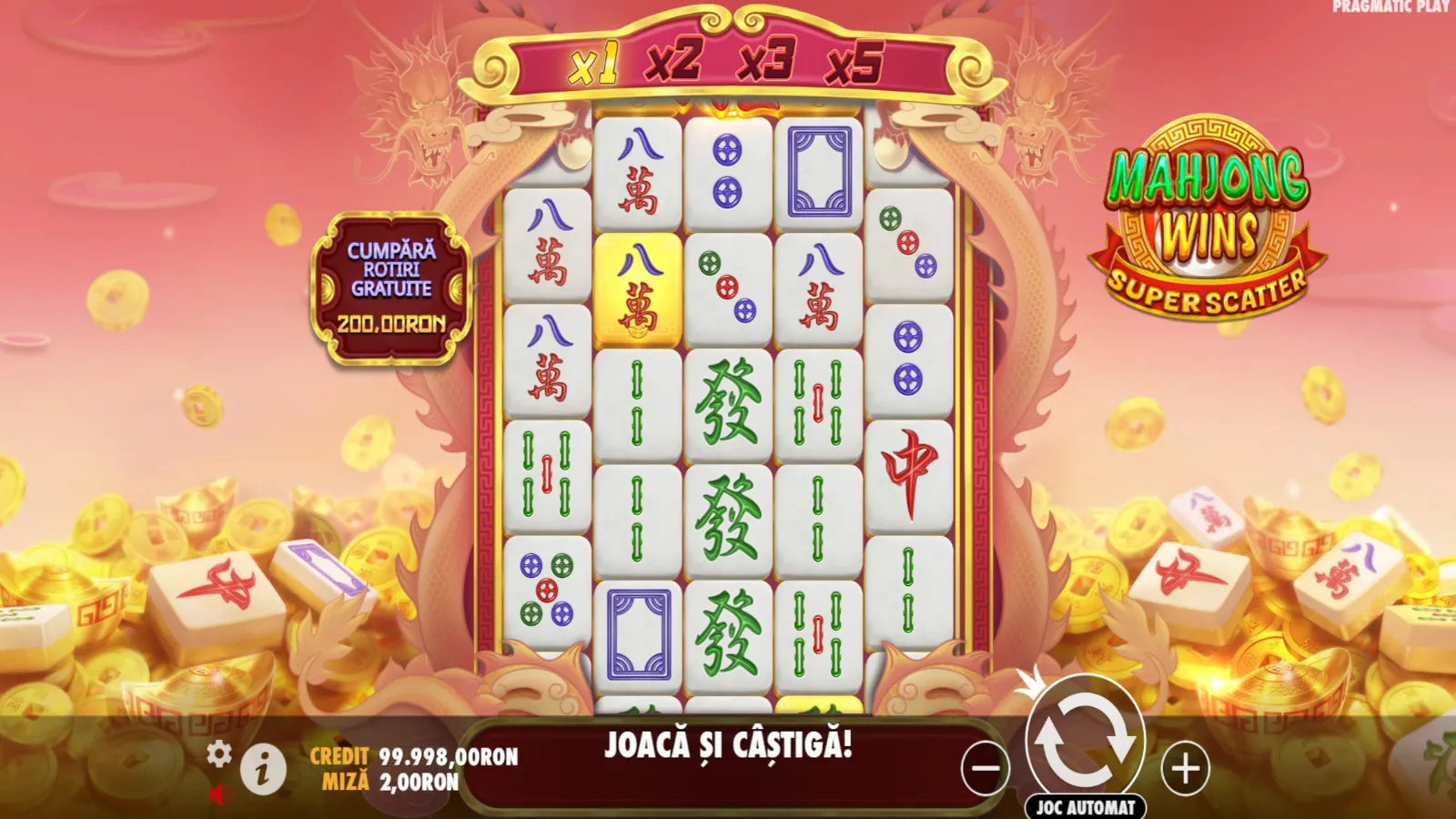 Mahjong Wins Super Scatter Demo GamePlay