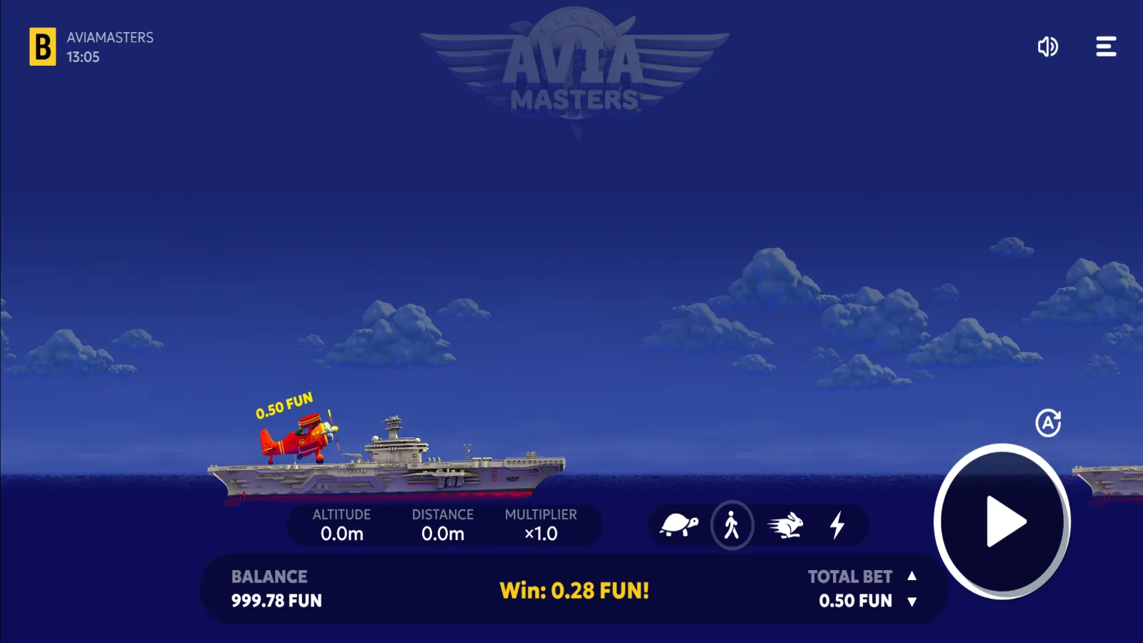 Avia Masters Demo GamePlay