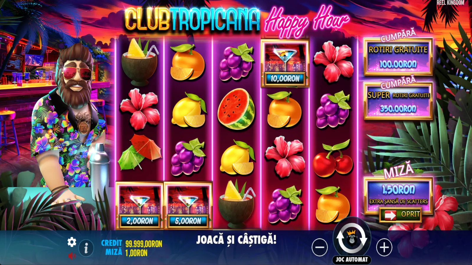 Club Tropicana Happy Hour Demo GamePlay