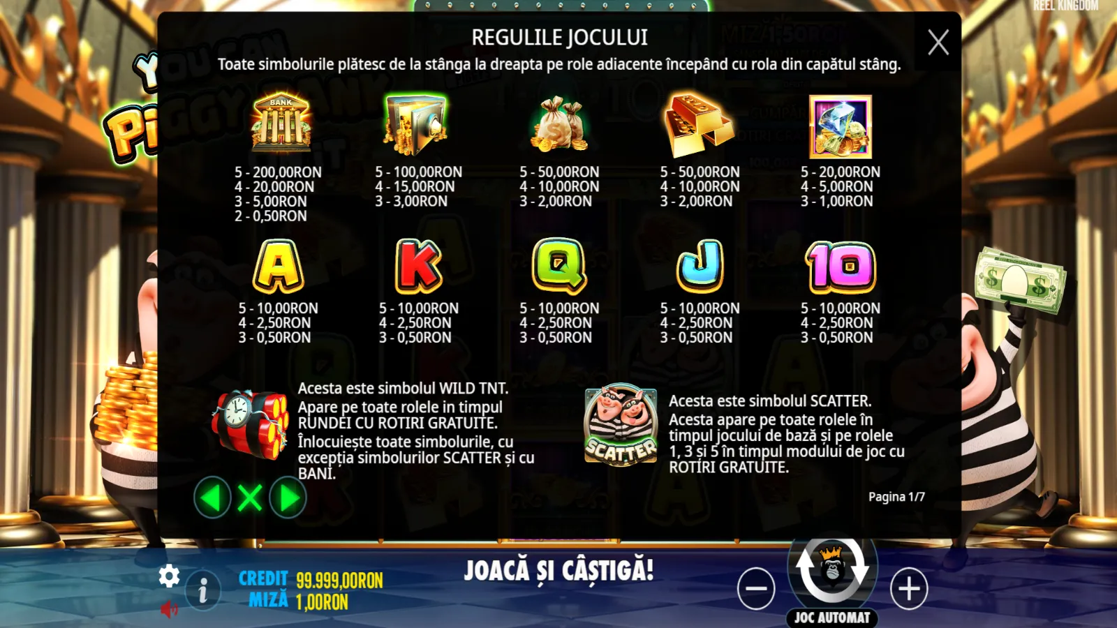 You can Piggy Bank on it Demo Simboluri