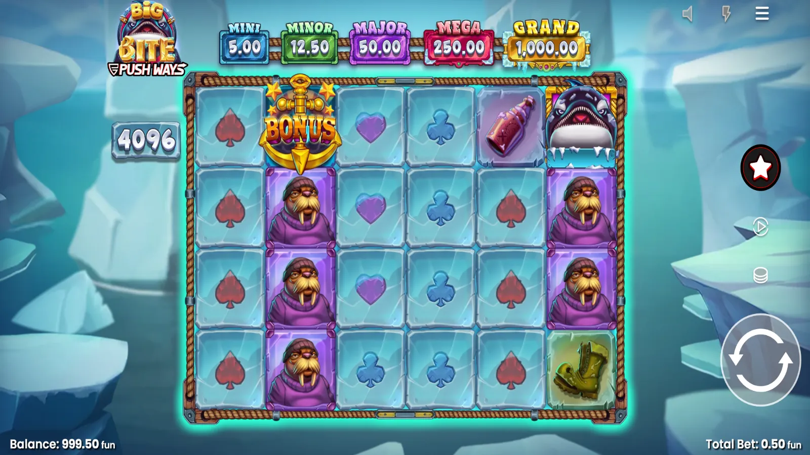 Big Bite Push Ways Demo GamePlay